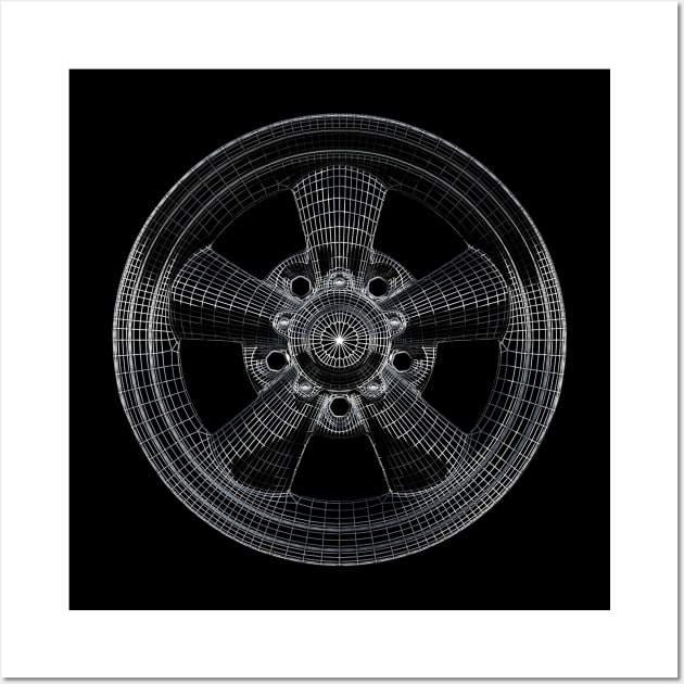 AR Torque Thrust Wall Art by AutomotiveArt